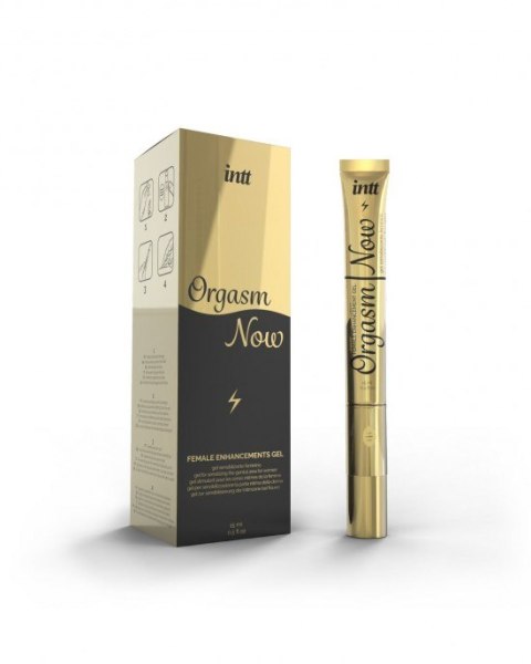 Żel stymulujący łechtaczkę z końcówką wibrującą - ORGASM NOW 15 ml