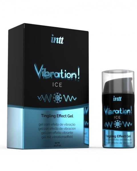Żel Wibrujący o smalu Lodowym -VIBRATION ICE 15 ml