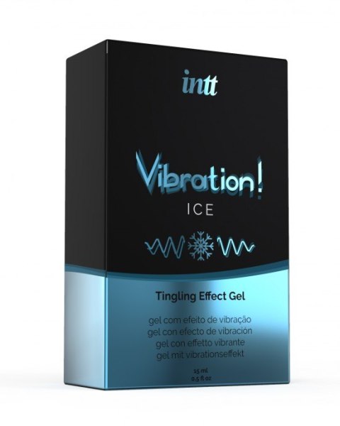Żel Wibrujący o smalu Lodowym -VIBRATION ICE 15 ml