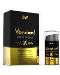 Żel wibrujący, stymulujący o smaku wódki z energetykiem -VIBRATION VODKA 15 ml