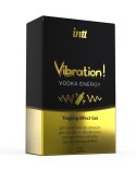 Żel wibrujący, stymulujący o smaku wódki z energetykiem -VIBRATION VODKA 15 ml