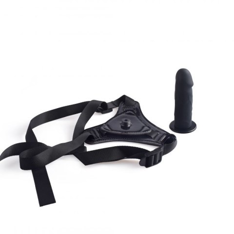 Cintura strap-on con fallo realistico Black Toyz4Lovers
