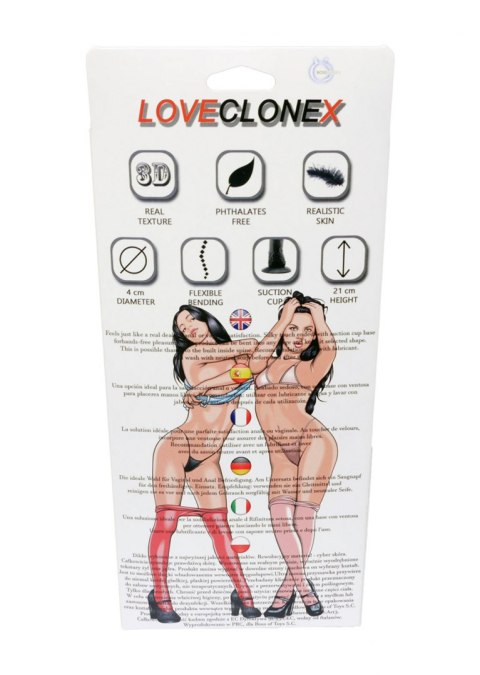 Dildo-POSEJDON-LOVECLONEX 7,5""""-flexible