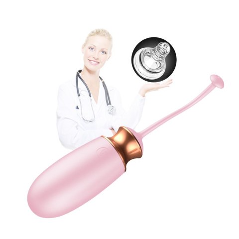 Silicone jajeczko sterowane pilotem. Love EGG USB 10 Function / Heating / Voice Control