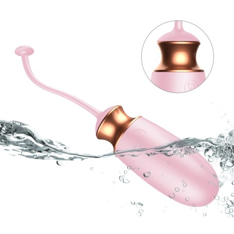 Silicone jajeczko sterowane pilotem. Love EGG USB 10 Function / Heating / Voice Control