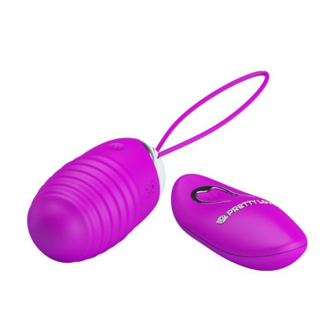 Bezprzewodowe jajeczko wibrujące sterowane pilotem. Wykonanie z silikonu medycznego - JESSICA USB 12 functions
