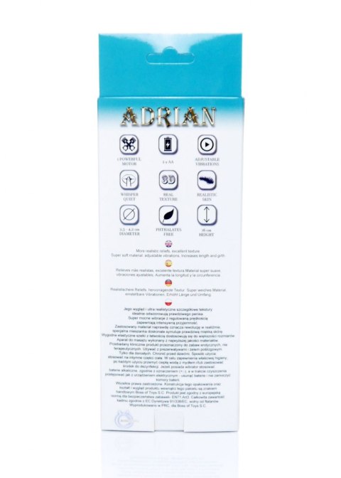 Proteza-Hollow Strap-on Adrian vibrating