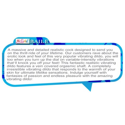 BAILE- Multispeed Flexible Vibrator