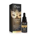 Wibrujące Krople na Łechtaczkę, Wzmacnia Orgazm- ORGIE Orgasm Drops Vibe Peach Flavor 15 ml