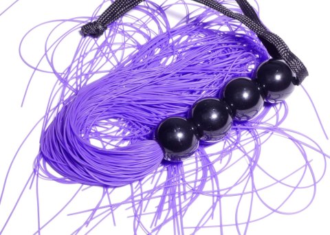 Silicone Whip Purple 14" - Fetish Boss Series