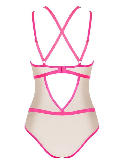 Bielizna-Nudelia body różowe S/M