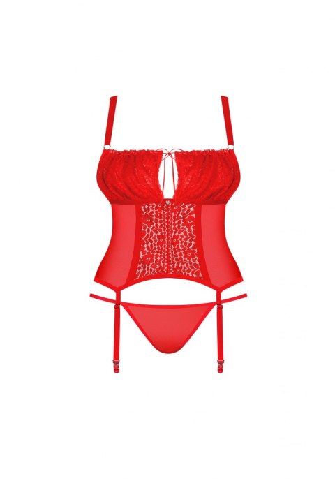 Bielizna-Blossmina gorset i stringi 4XL/5XL