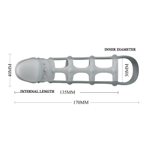 PRETTY LOVE - Penis Sleeve with Ball Strap