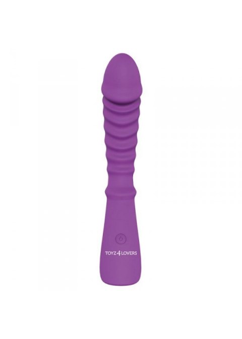 Wibrator-VIBRATORE DESIGN ELYS - ROUNDISH PLOT REAL WAVE PURPLE