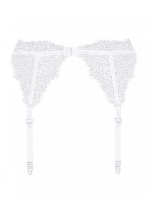 Bielizna-Bianelle pas do pończoch biały S/M