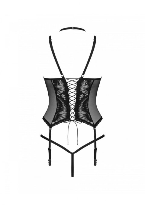 Bielizna-Alessya gorset czarny XS/S