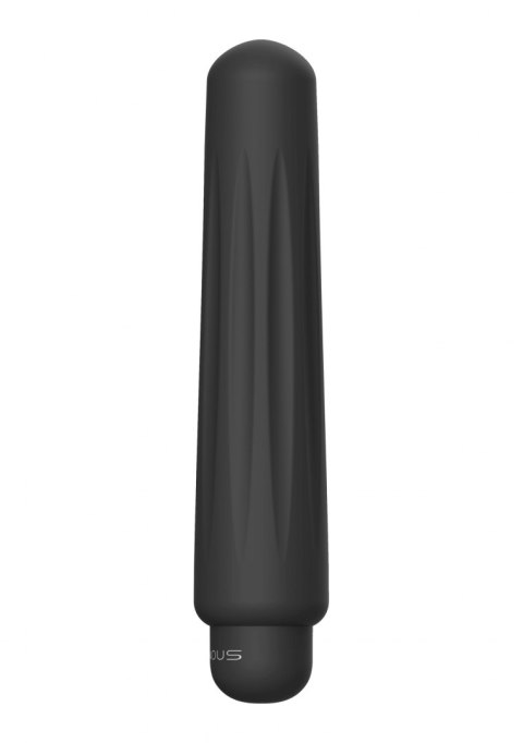 Delia - ABS Bullet With Sleeve - 10-Speeds - Black