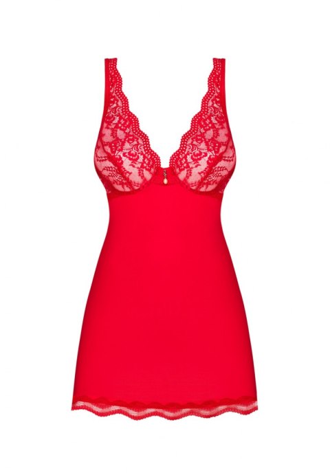 Bielizna-Luvae babydoll i stringi czerwona L/XL
