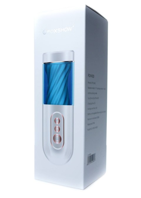 HIT !! Wibrujący masturbator z funkcją ssącą oraz efektami dźwiękowymi-Vibration 7, 7 Sucking modes, Hand