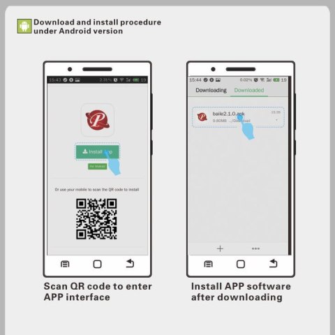 Jajeczko wibrujące sterowane telefonem - NYMPH