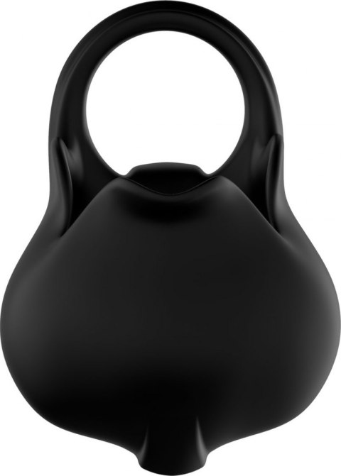 Nakładka wibrująca na jądra z pilotem-Ranger black (with remote) S-C12-R